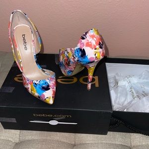 Brand: Bebe Category: high heels 👠  Size: 6 Color: Multicolor